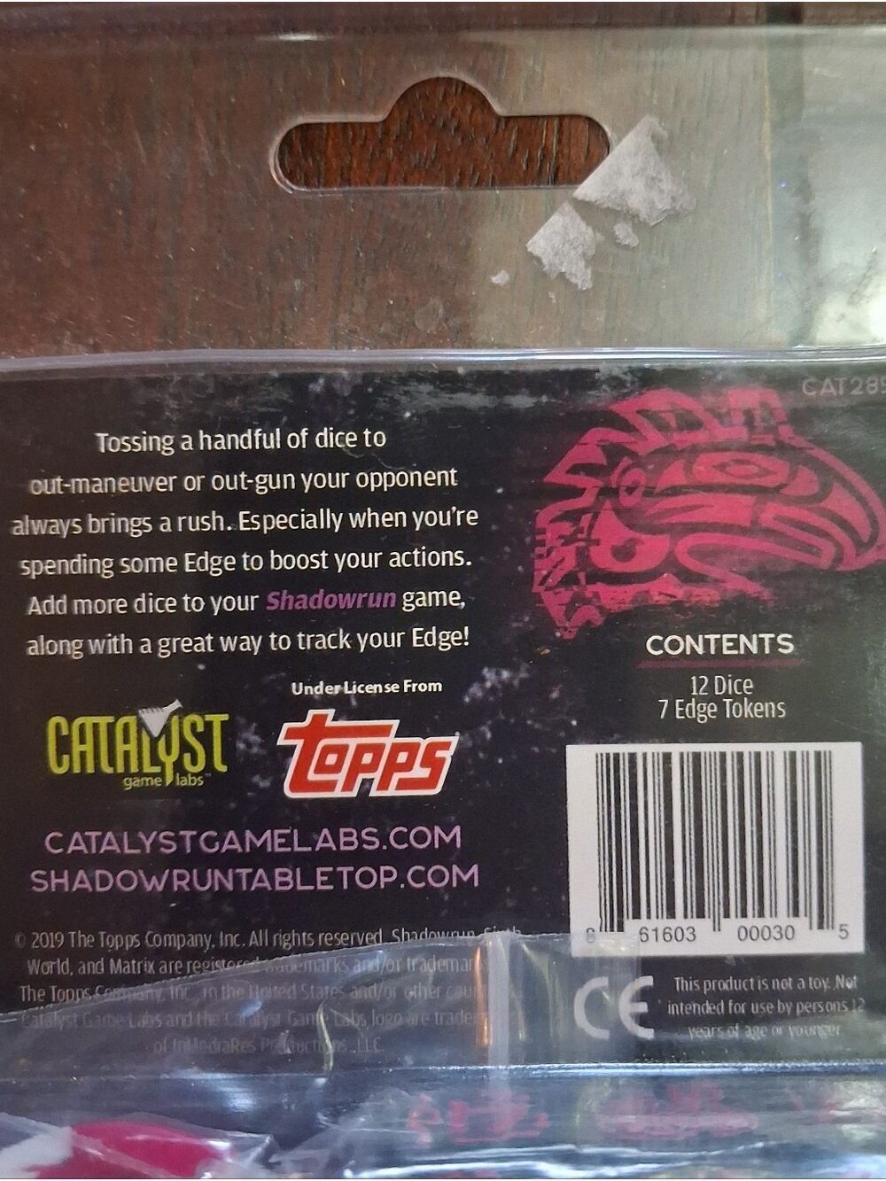 Shadowrun Dice & Edge Tokens - Picture 3 of 3